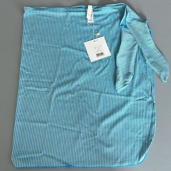 NWT Andie The Maya Sarong - Gold Stripe - Splash Size L/XL - Picture 6 of 9